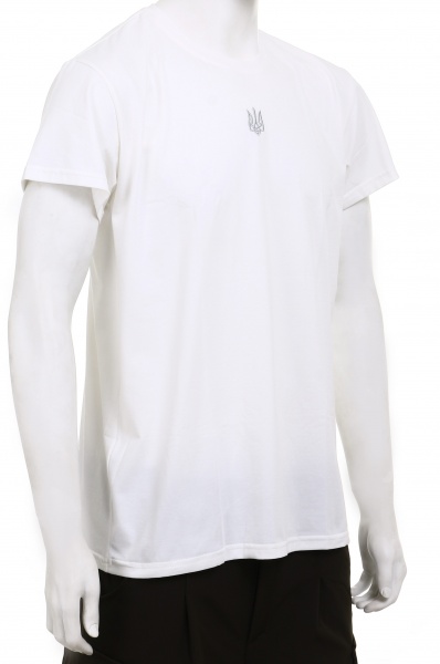 Футболка LOGOS з вишивкою Срібний Герб 04-09-00-0013 р.M 233 Біла