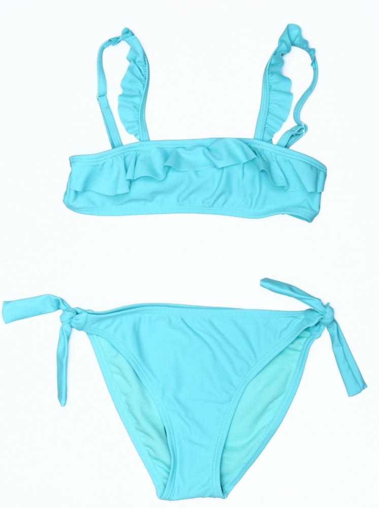 Купальник для девочек Shantou Basic р.146-152 голубой 24ENGL7