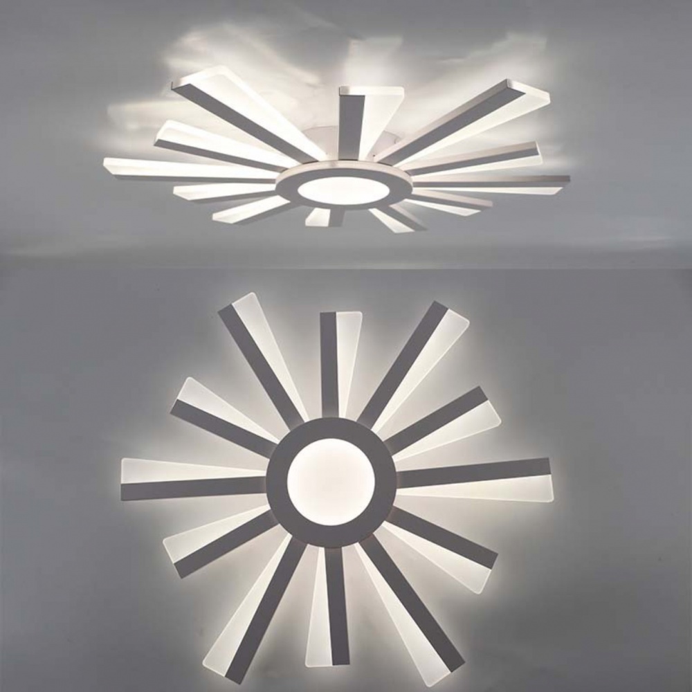 Люстра светодиодная ESLLSE TERESA 1x100 Вт LED-модуль белый 10206