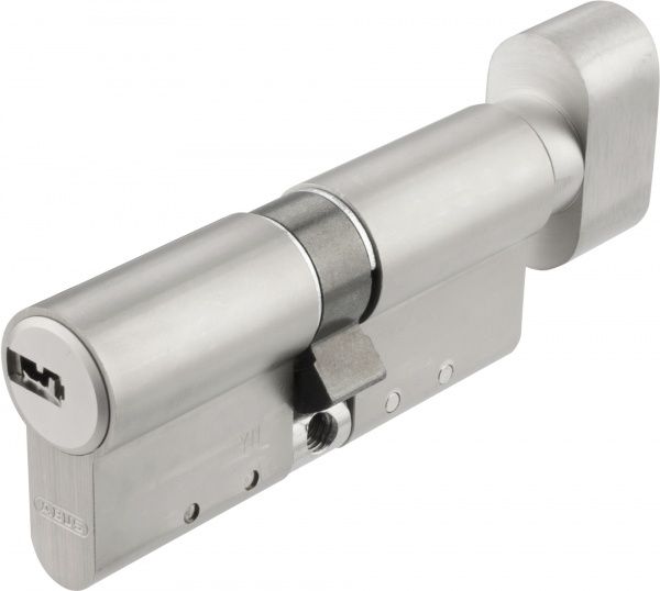 Цилиндр Abus KD15 35x35 ключ-вороток 70 мм матовый никель