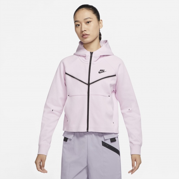 Джемпер Nike W NSW TCH FLC WR ESSNTL FZ HDY CW4298-695 р. S рожевий
