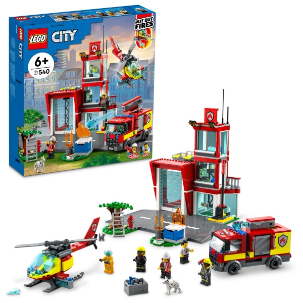 Конструктор LEGO City Пожежне депо 60320