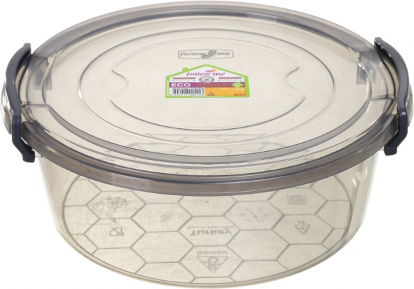 Контейнер пищевой ECO 1,7 л (112004-transp-grey) Follow Me