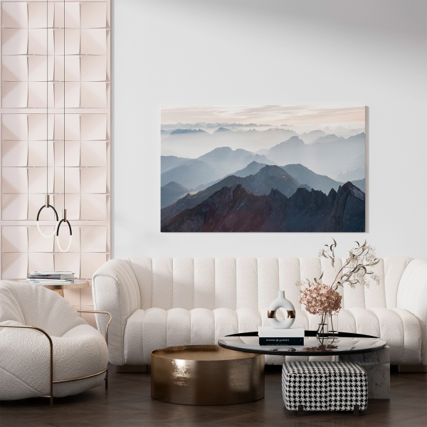 Картина на полотні Світанок у горах 110x80 см WS Holst 14082220 