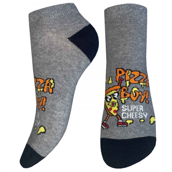 Шкарпетки унісекс Легка хода р. 20–22 сірий меланж 