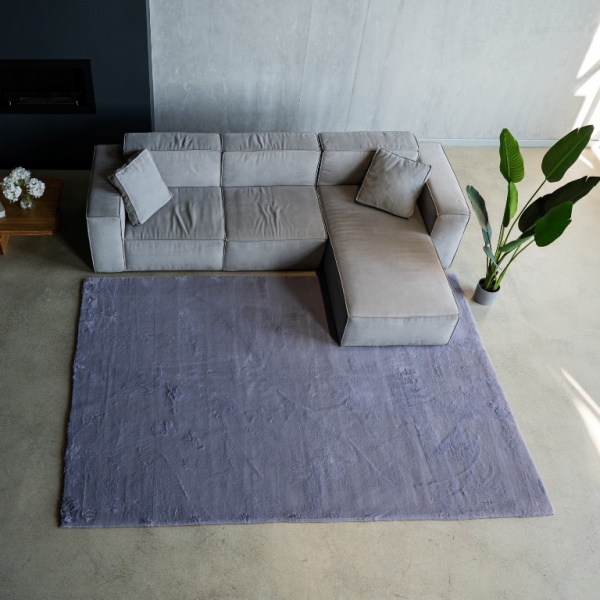 Коврик Dariana Rabbit Classic 160x220 см gray 