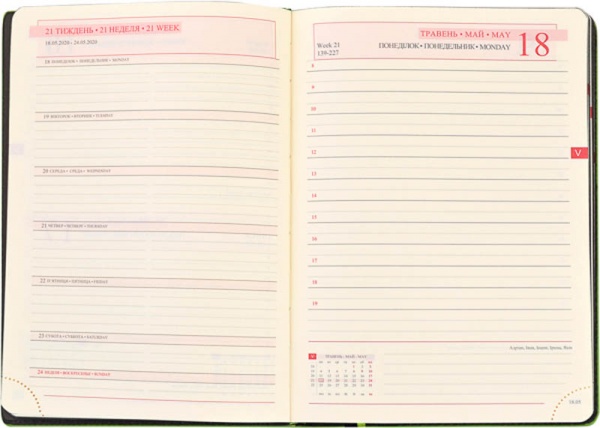 Щоденник недатований лінія Leo Planner Destiny A5 251950