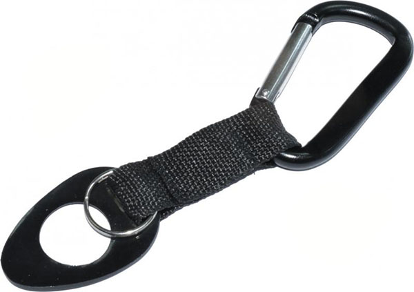 Карабін алюмінієвий 8 мм зі стрічкою