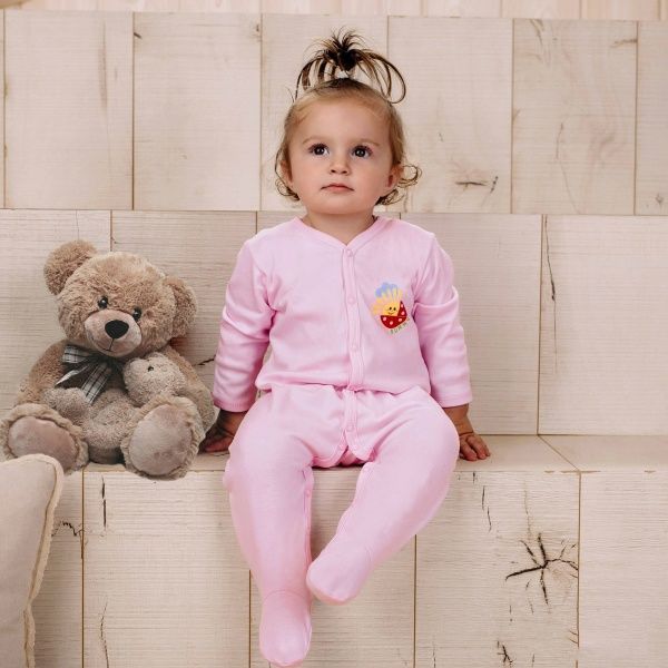 Чоловічок Lucky tots р.56 рожевий 1Л 