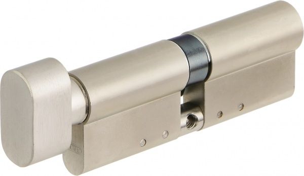 Цилиндр Abus KD15 45x45 ключ-вороток 90 мм матовый никель