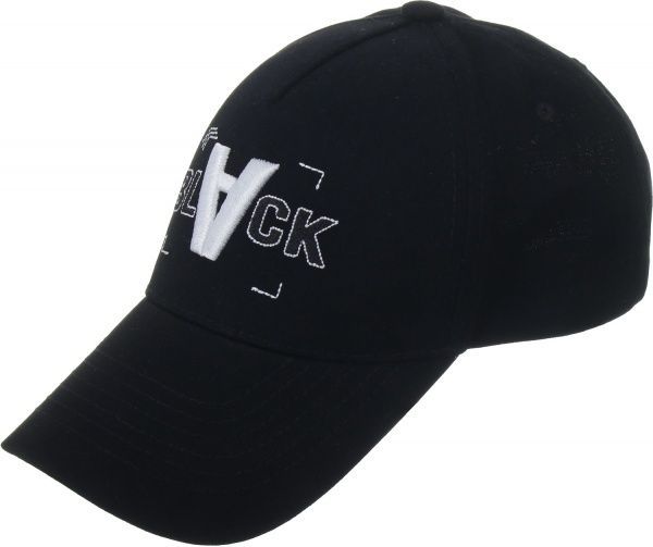 Бейсболка з вишивкой та написом Black в асортименті 57-60 см чорний