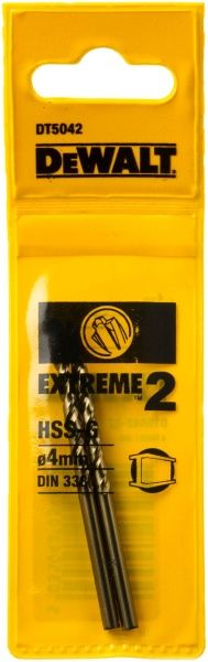 Сверло по металлу DeWalt EXTREME2 43x75 мм 2 шт. 4 мм 2 шт. DT5042