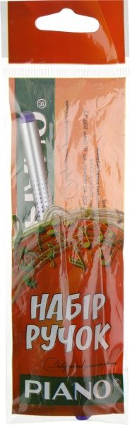 Ручка гелева Piano пише-стирає 0,7 мм фіолетова 
