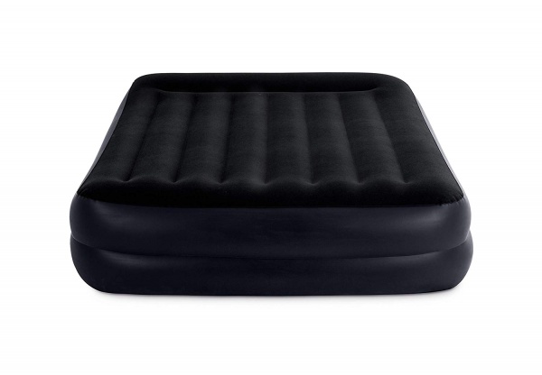 Ліжко надувне Intex 203х152 см чорний