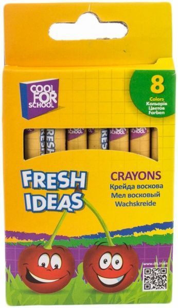 Термопот воскові 8 кольорів E60705 Cool For School