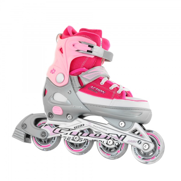 Роликовые коньки Action ANNY PW-126B-13-2PINK/37-40 р. 37-40 розовый