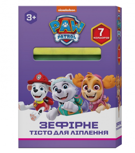Набір для ліплення Paw Patrol із 7 кольорів по 6 г 122977