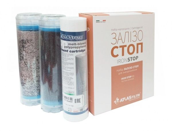 Набор картриджей Atlas Filtri для тройных систем Железо Стоп LSP000003