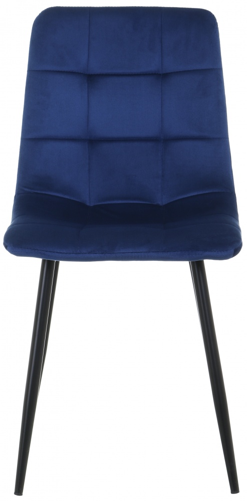 Стілець обідній Ніцца JSC-220 синій / чорний