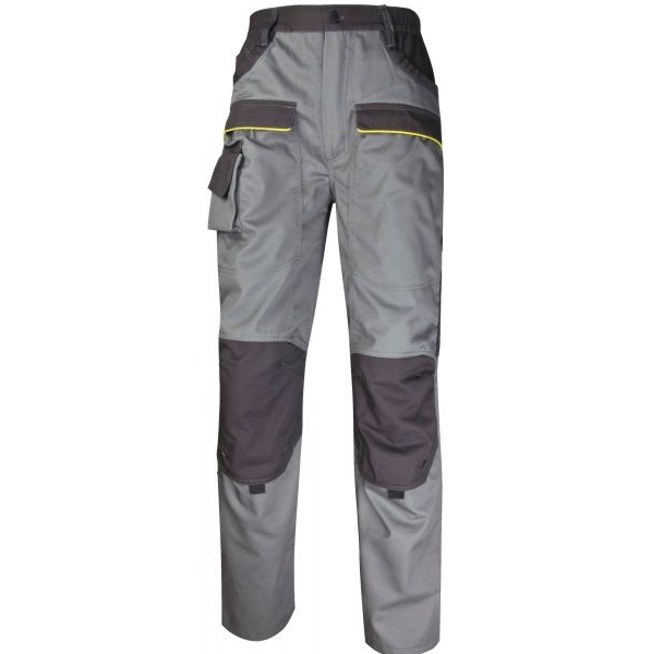 Брюки робочі Delta plus Corporate  Mach2 р. L MCPANGRGT сірий із жовтим