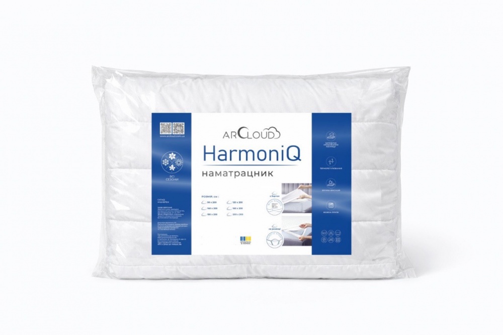 Наматрасник стеганый ARCLOUD на резинке Harmoniq 180x200 см