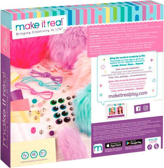 Набор Make it Real для создания помпонов Обнимашки MR1409