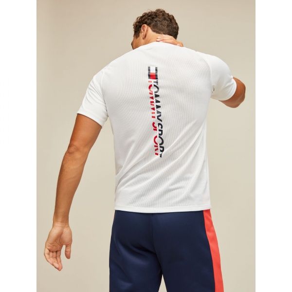 Футболка Tommy Hilfiger BACK LOGO T-SHIRT S20S200267100 XL белый