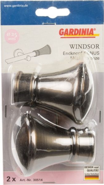 Наконечник Konus Gardinia Windsor набірний d25 мм бронзовий 