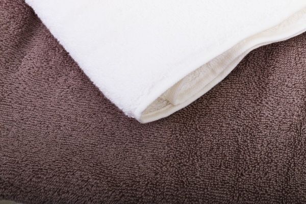 Набор полотенец Monica 2 шт. коричневый/ белый La Nuit 