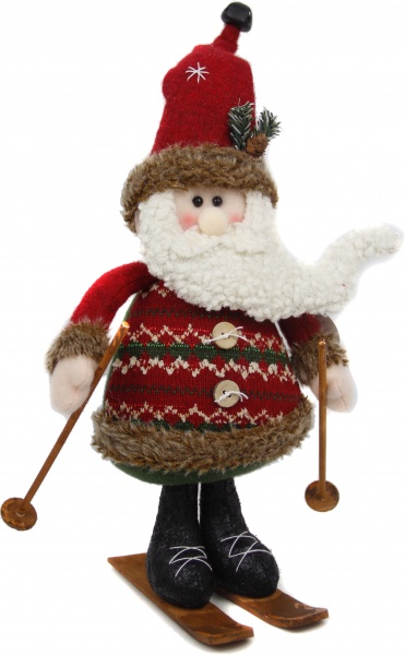 Декорація новорічна Дід Мороз/Лось в асортименті 36 см 