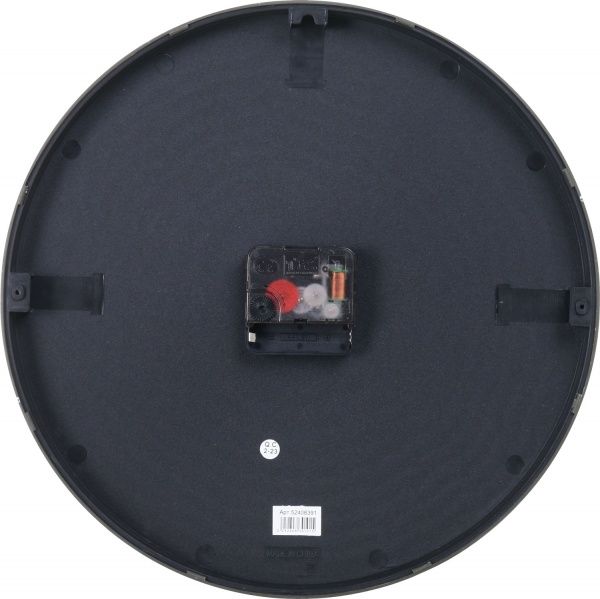 Часы настенные Five 30,5x4,3 см черные