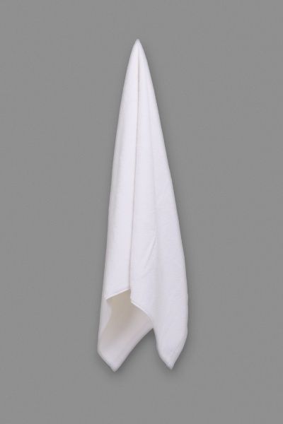 Рушник махровий 140x70 см білий Duru 