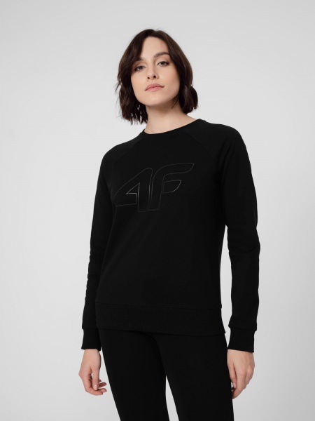 Світшот 4F SWEATSHIRT F370 4FSS23TSWSF370-20S р. 2XL чорний