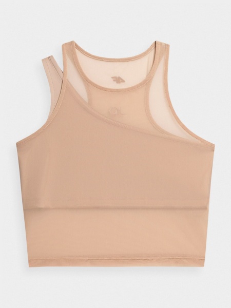 Майка 4F TSHIRT F144 4FSS22TTSHF144-82S р.XS бежевий