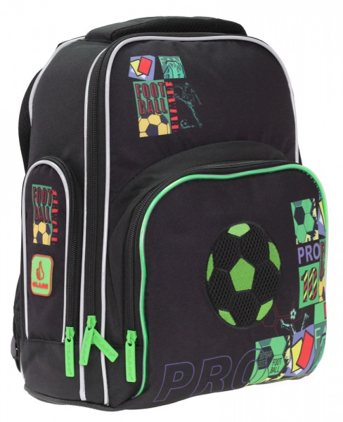 Ранец полукаркасный CLASS Football 36x29x17 см 2225C