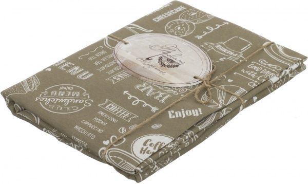 Скатерть Beige Breakfast 120x136 см бежевый Прованс 