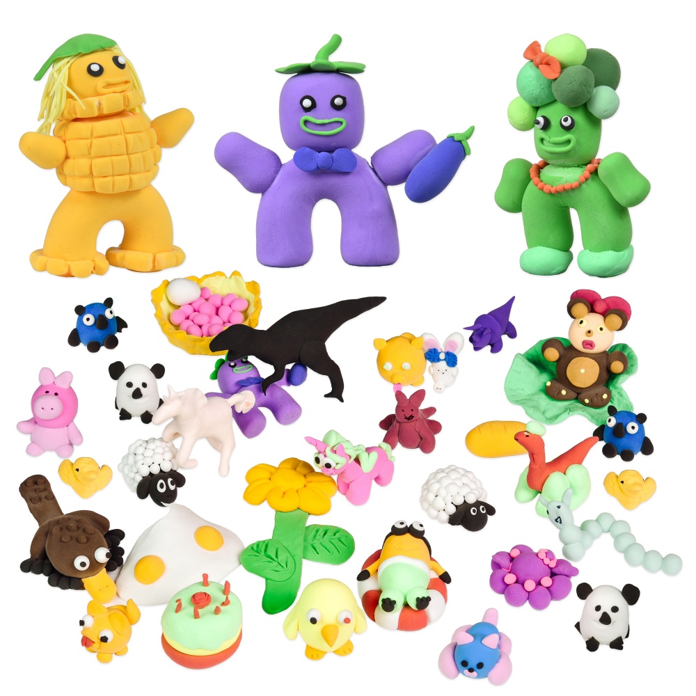 Повітряне ліплення Strateg U'DO Clay 51 шт. 30921