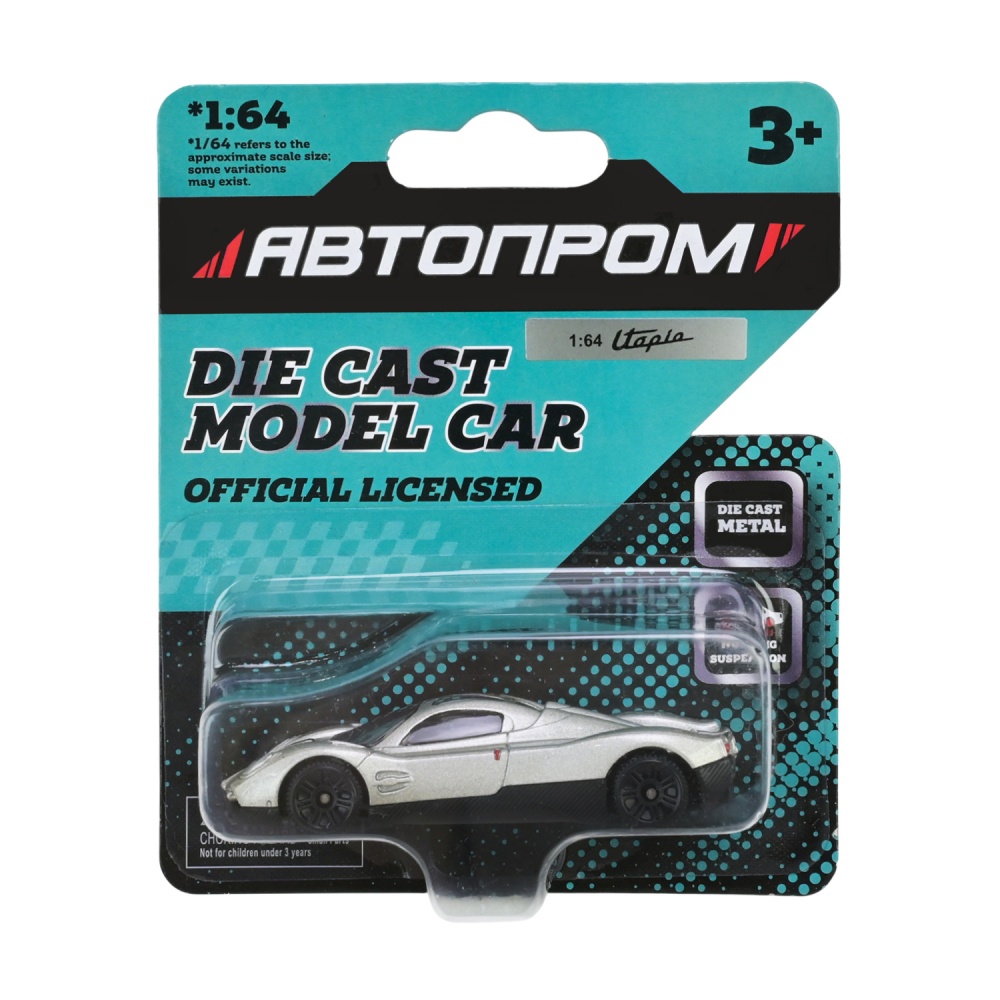 Автомодель Автопром 1:64 микс моделей AP6406