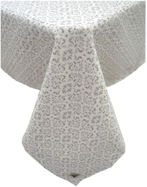 Скатерть Bella Серая витраж 85x85 см Прованс 