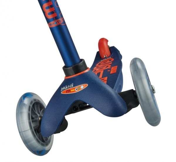 Самокат Micro Mobillity Systems Mini Micro deluxe navy blue темно-синий ММD073 