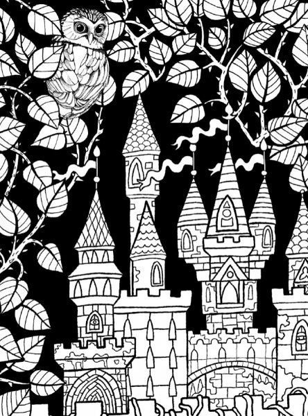 Книга-раскраска «Красавица и Чудовище» 978-617-09-4084-1