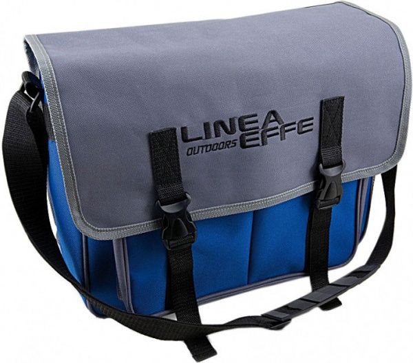 Сумка Lineaeffe спінінгіста 38х30х12 см сіро-синя