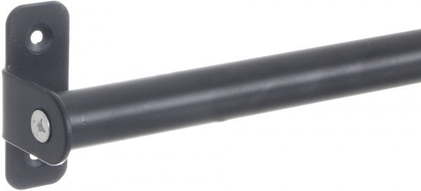 Рейлінг кухонний Flamberg 10 гачків+3 кронштейни чорний