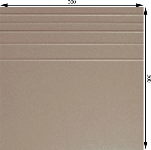 Плитка Атем Gres (0070) 30×30 сходинка 