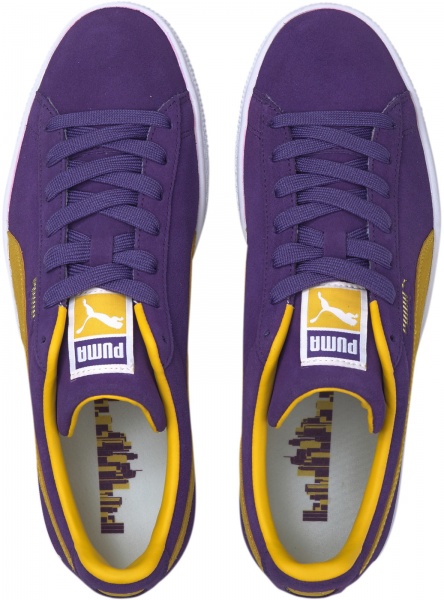 Кроссовки Puma Suede Teams 38016803 р.UK 8,5 фиолетовый