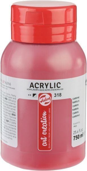 Краска акриловая (318) Карминовая 750 мл Talens Art Creation Royal Talens