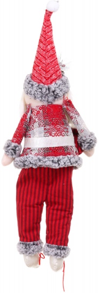 Декоративна фігура Meizhou Huafu Trading Дід Мороз/Сніговик в асортименті 56 см 