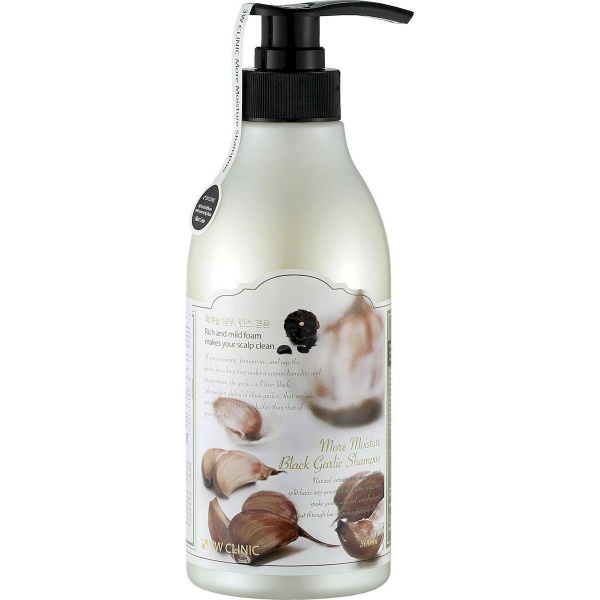 Шампунь 3W Clinic Чорний часник More Moisture Black Garlic 500 мл