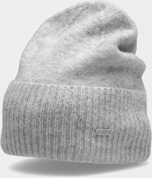 Шапка 4F H4Z21-CAD003-27M S сірий меланж