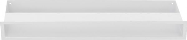 Решітка камінна 4Fire люфт 60x7x14 см біла